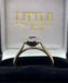 Pre-Loved 9ct Ruby and Diamond Oval Cluster Ring