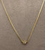 Pre-Loved 9ct Single Diamond Necklet