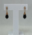Vintage 9ct Black Onyx Earrings