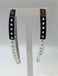 Pre-Loved Silver Cubic Zirconia Drop Earrings