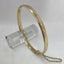 Vintage 9ct 1/2 Engraved Bangle