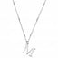 Chlobo Silver M Initial Pendant