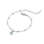 Hot diamonds Silver Whisper March Birthstone Bracelet