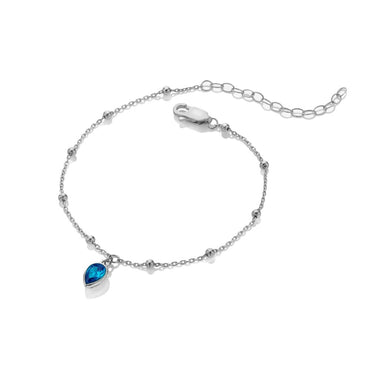 Hot Diamonds Silver Whisper December Birthstone Bracelet