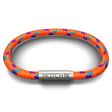 NOTCH Tiger Orange Cord Bracelet