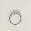 Platinum Laboratory Grown Oval Diamond Ring