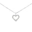 Laboratory Grown Diamond Heart Pendant
