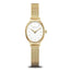 Bering Oval Gold Tone Watch