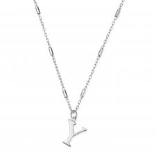 Chlobo Silver Initial pendants