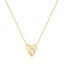 Ania Haie Heart Kiss Pave Necklet