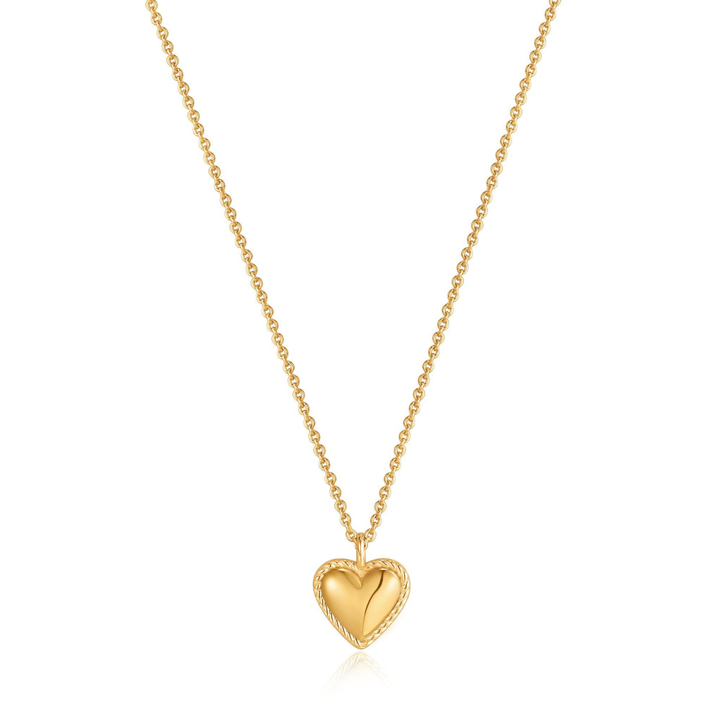 Ania Haie Gold Heart Rope Necklace