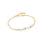 Ania Haie Gold Turquoise Link Bracelet