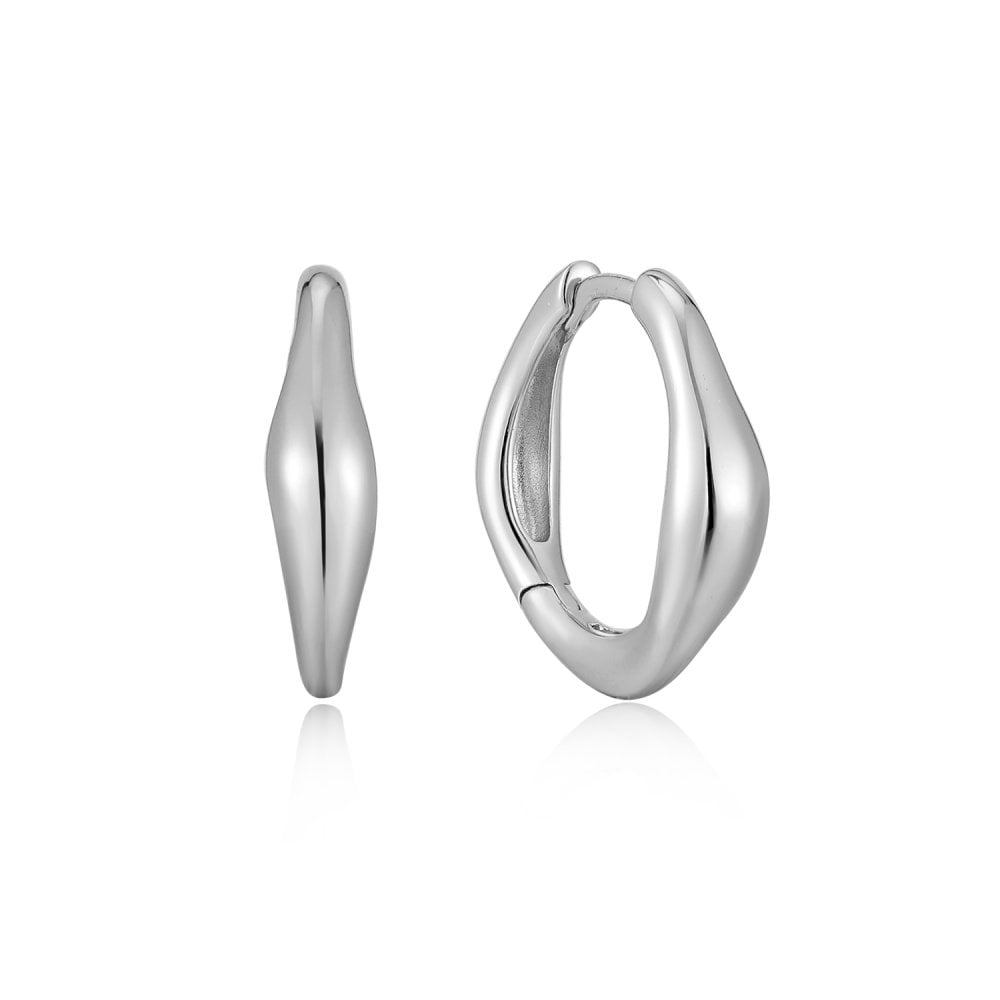 Ania Haie Wave Hoop Earrings