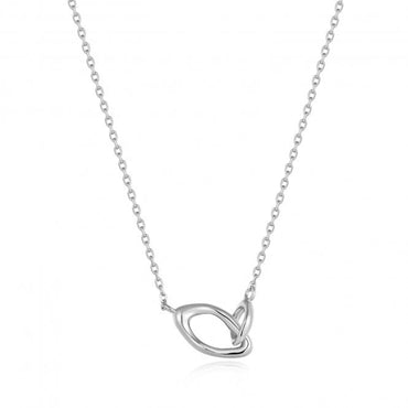 Ania Haie Silver Wave Link Necklet