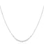 Ania Haie Silver Arc Pave Necklet