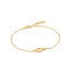 Ania Haie Gold Wave Link Bracelet