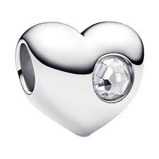 Pandora Birthstone Heart Charms