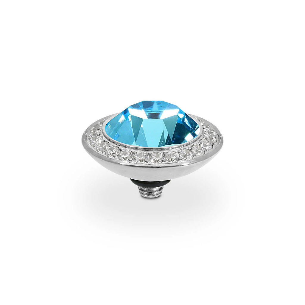 QUDO Aquamarine Silver Topper