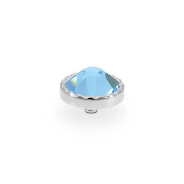 QUDO Aquamarine Silver Topper
