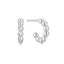 Ania Haie Bezel Beaded Huggie Hoops