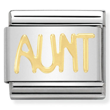 Nomination Gold AUNT Composable Link