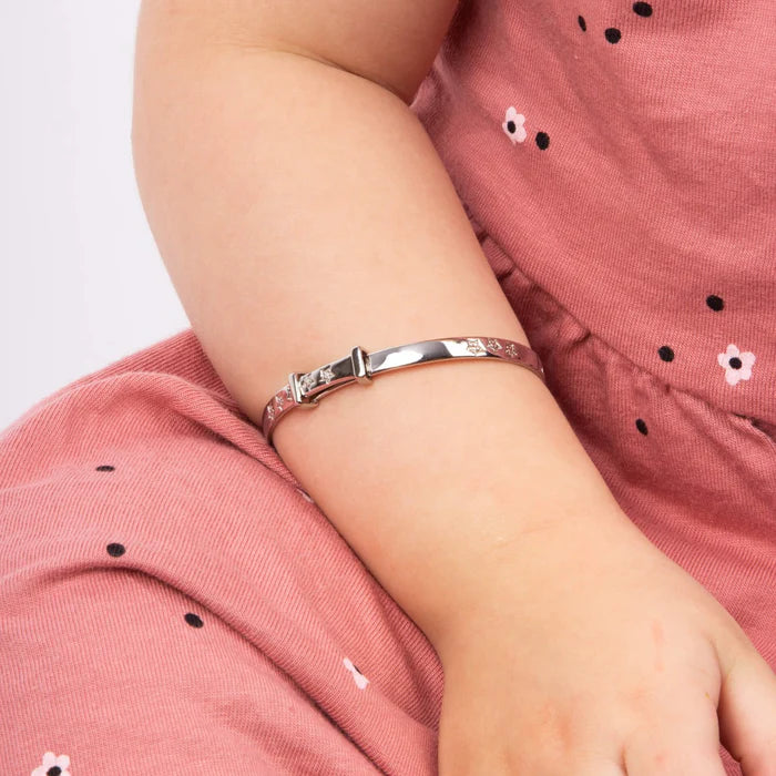 D For Diamond Twinkle Twinkle Baby Bangle