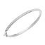 Fiorelli Silver Knife Edge CZ Bangle