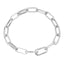 Silver Long Link Bracelet