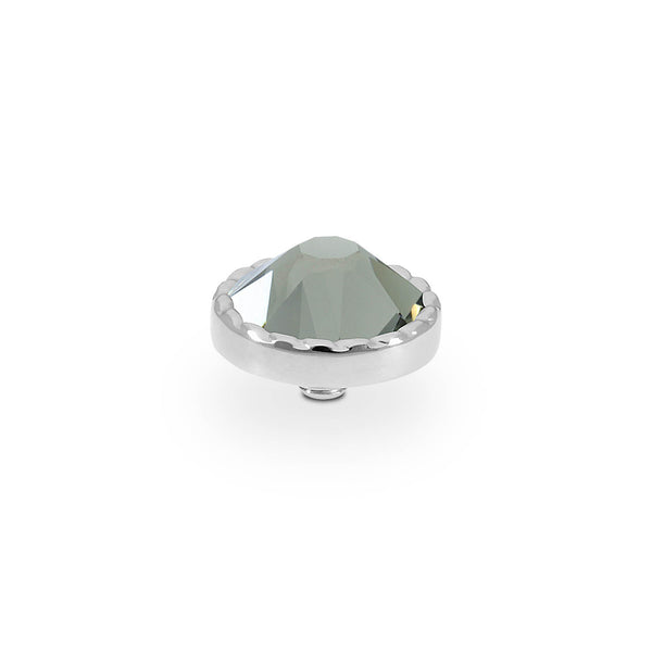 QUDO Black Crytsal Silver Topper
