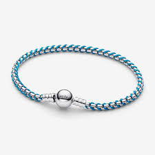 Pandora Blue Cord Snake Bracelet