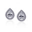 Carat London Teardrop Stud Earrings