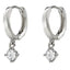 Carat London Tilda Silver Hoops