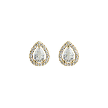 Carat London Teardrop Stud Earrings