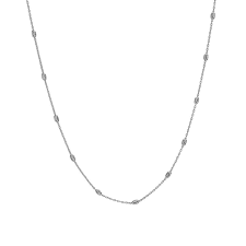 Hot Diamonds Intermittent Oval Chain