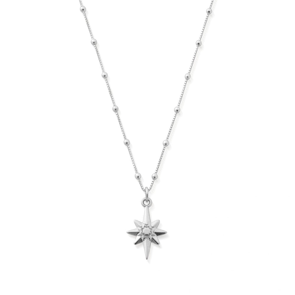 Chlobo Silver Lucky Star Necklace