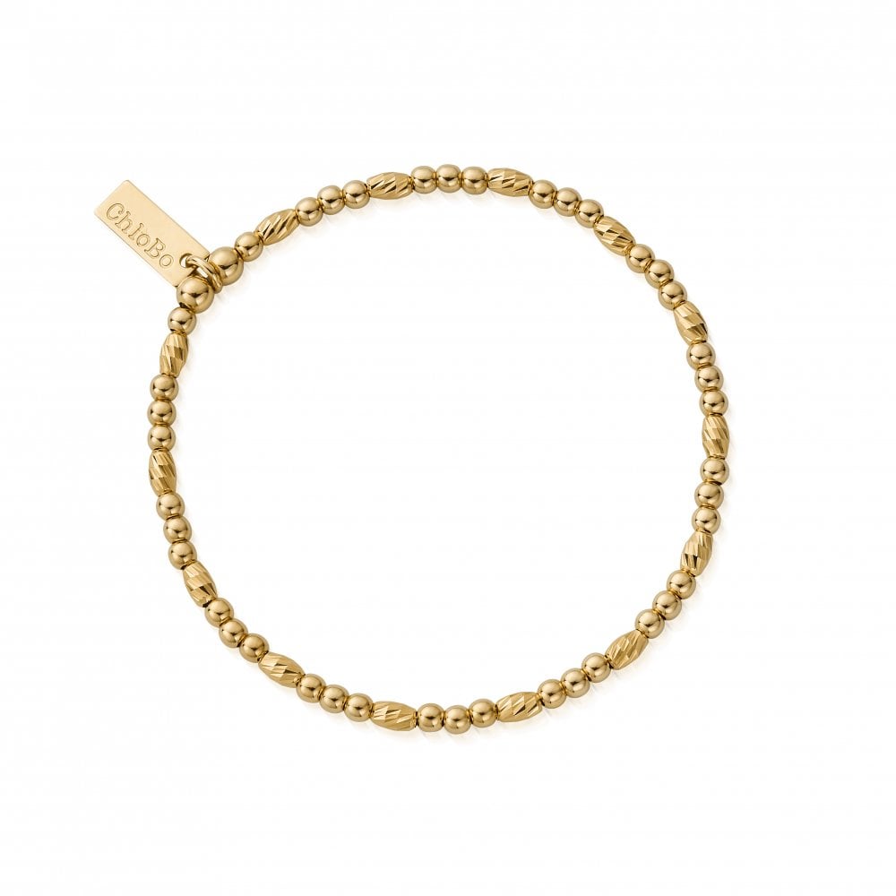 Chlobo Gold Dainty Sparkle Bracelet