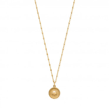 Chlobo Gold Sun Catcher Necklace