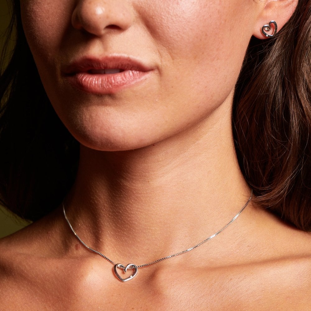 Hot Diamonds Classic Silver Heart Pendant