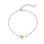 Hot Diamonds Coupled Two Tone Bracelet