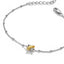 Hot Diamonds Coupled Two Tone Bracelet