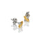 Hot Diamonds Coupled Two Tone Earrings