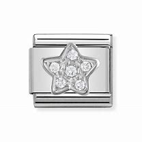 Nomination CZ Star Composable Link