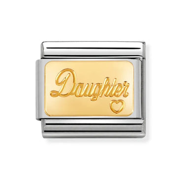 Nomination Gold Daughter Composable Link