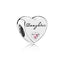 Pandora Daughter Heart Charm