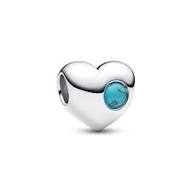 Pandora Birthstone Heart Charms