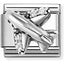 Nomination Silver CZ Plane Composable Link