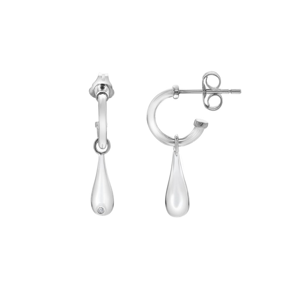 Hot Diamonds Droplet Earrings