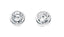 Silver Cubic Zirconia Stud Earrings