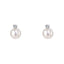 D For Diamond Pearl Earrings