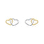 Fiorelli Interlocking Heart Earrings